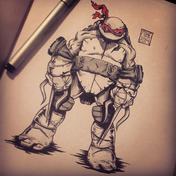 Beautiful Raphael Sketch